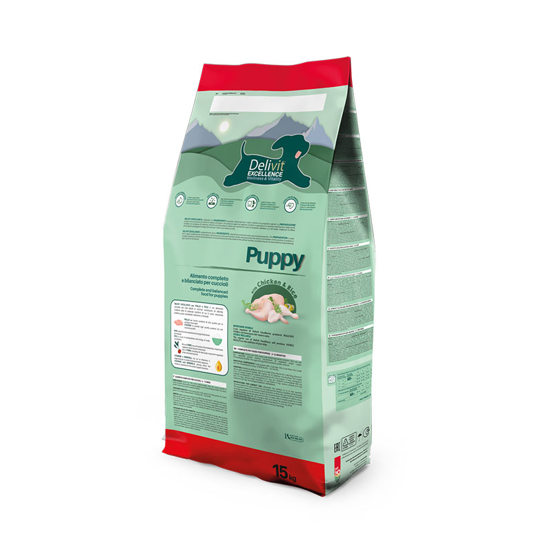 Delivit Excellence Puppy Pollo e Riso - immagine 2